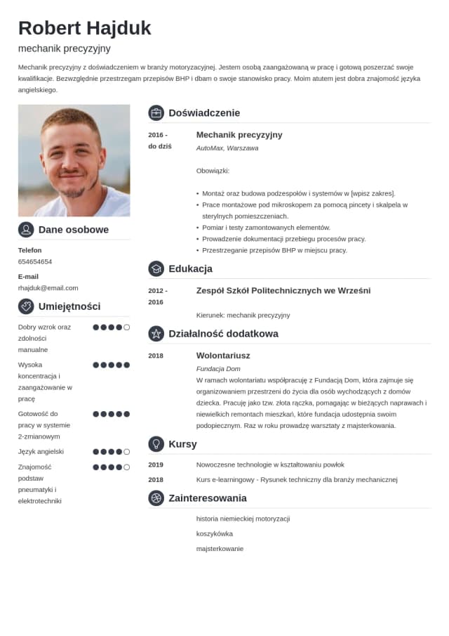 Jak napisać skuteczną sekcję O mnie w CV - 5 kluczowych rad Jak napisać skuteczną sekcję O mnie w CV - 5 kluczowych rad